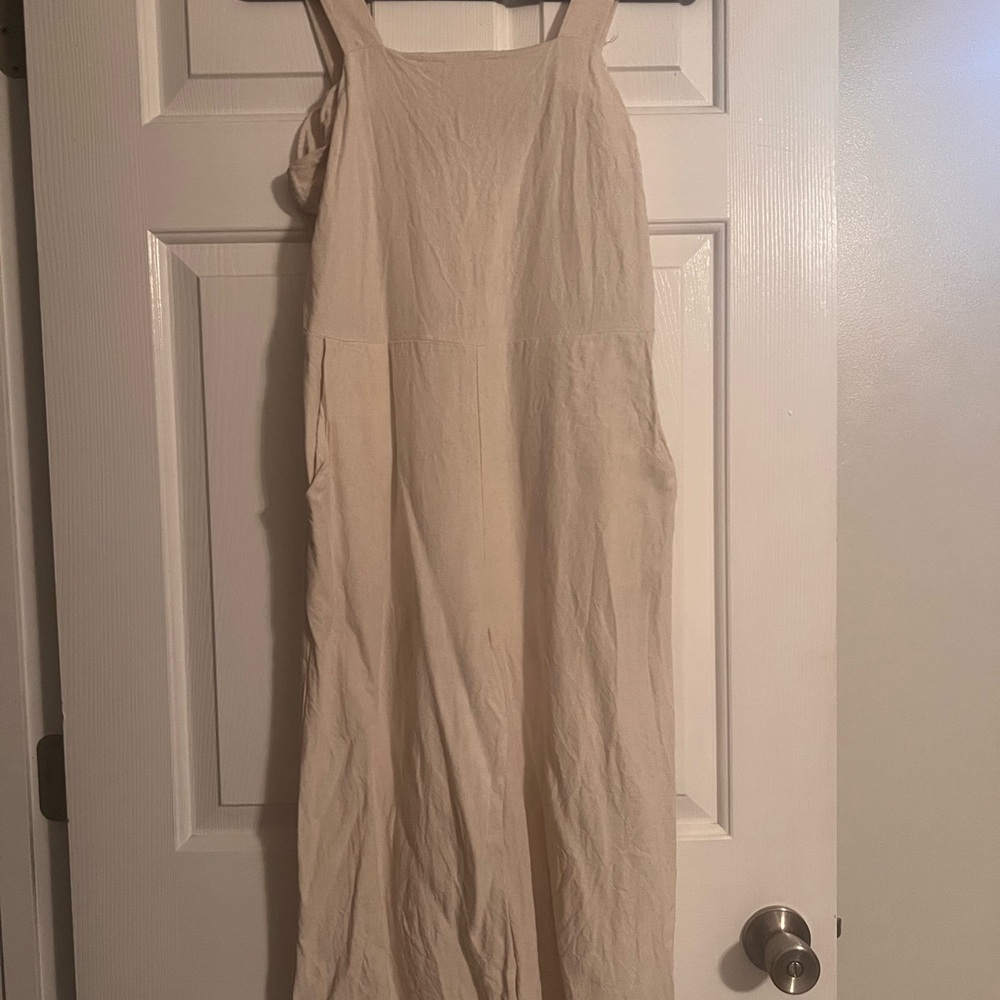 Cream colored Jumpsuit
